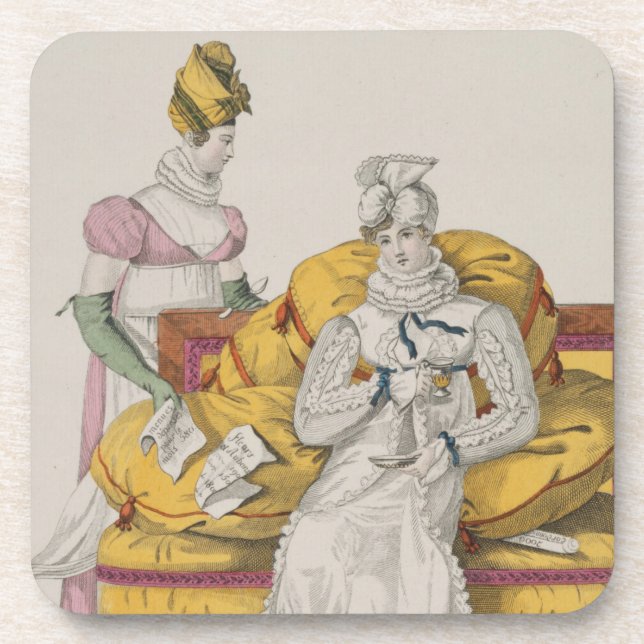 Dessous-de-verre Les vapeurs ou le jour de liquidation, plaquent 62 (Devant)