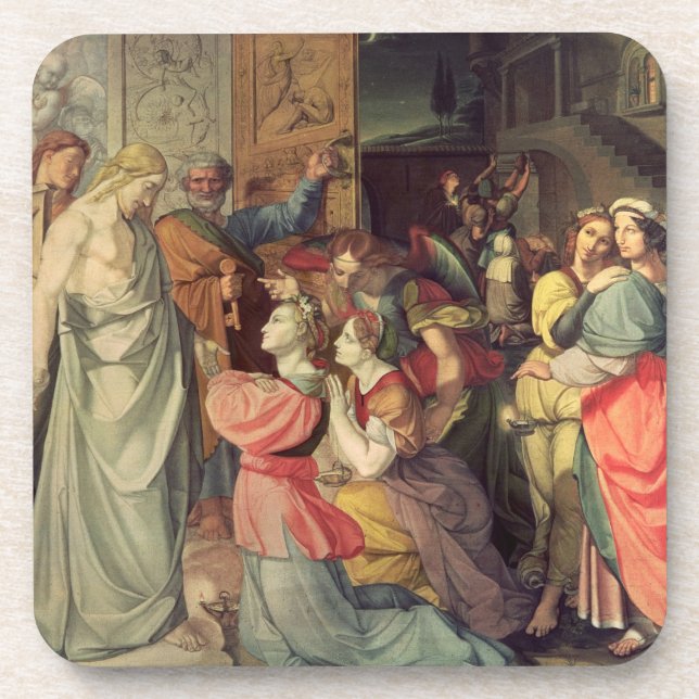 Dessous-de-verre Les vierges sages et insensées (Devant)