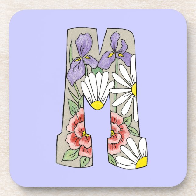 Dessous-de-verre Letter M Coasters (Devant)