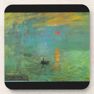 Dessous-de-verre Lever de soleil par Claude Monet