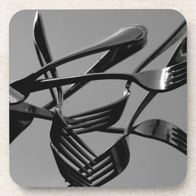 Dessous-de-verre Levitation de la fourche (Devant)