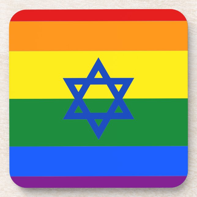 Dessous-de-verre LGBT Israël (Devant)