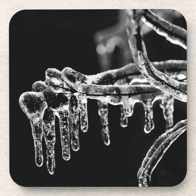 Dessous-de-verre l'hiver (Devant)