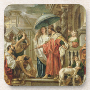 Dessous-de-verre L'hommage du calife Harun Al-Rashid à Charlemagn