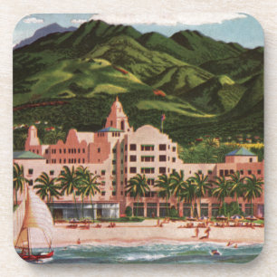 Dessous-de-verre L'hôtel Royal Hawaiian