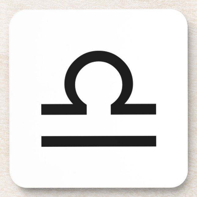 Dessous-de-verre Libra (Devant)