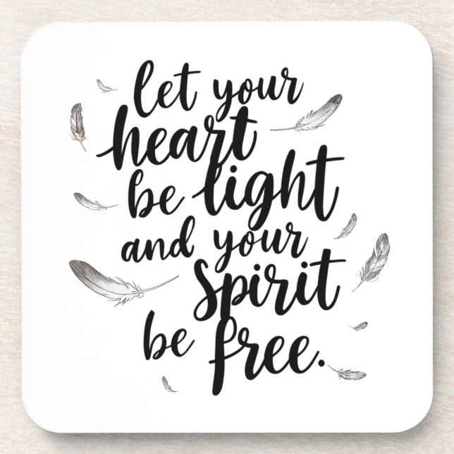 Dessous de verre libre Esprit (Devant)