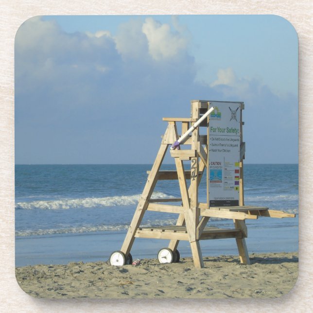 Dessous-de-verre Lifeguard Chair At Folly (Devant)