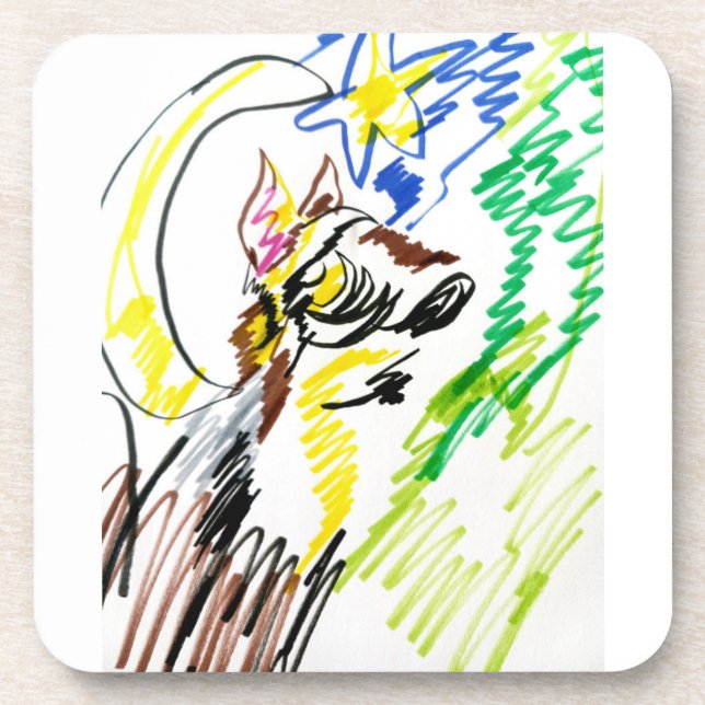 Dessous-de-verre Ligne Wolf automne (Devant)