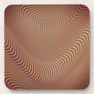 Dessous-de-verre Lignes de Motif Abstrait à rayures