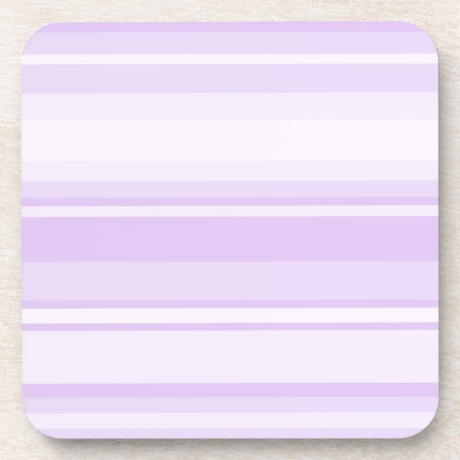 Dessous-de-verre Lilac rayures (Devant)