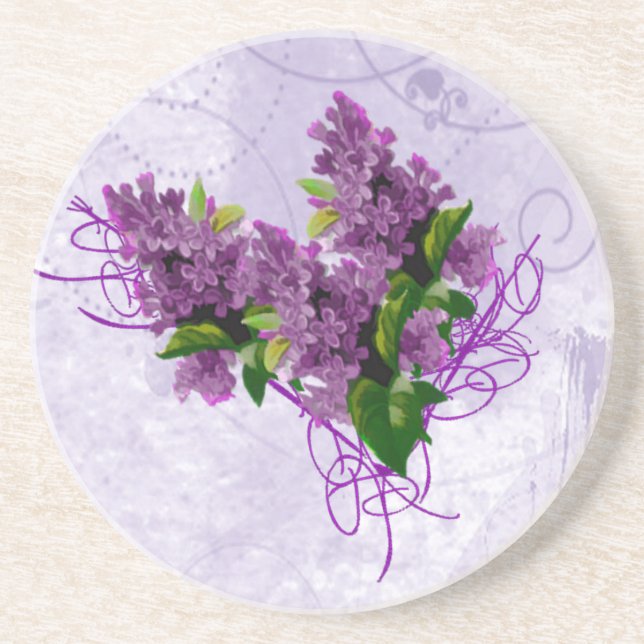 Dessous de verre Lilacs (Devant)