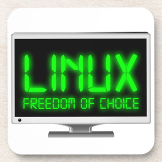 Dessous-de-verre Linux - Liberté De Choix