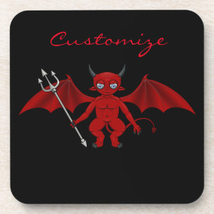 Dessous-de-verre Little Red Devil Thunder_Cove