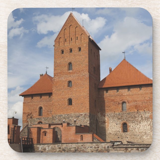 Dessous-de-verre Lituanie, Trakai, Parc national historique de Trak (Devant)