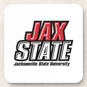 Dessous-de-verre Logo d'état de Jacksonville State University JAX S