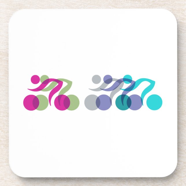 Dessous-de-verre Logo du cool Bikers (Devant)