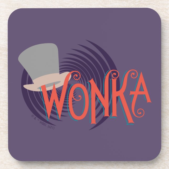 Dessous-de-verre Logo Wonka Spiral (Devant)