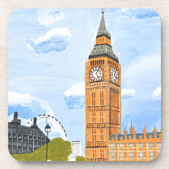 Dessous-de-verre Londres Big Ben (Devant)
