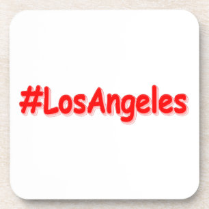 Dessous-de-verre "#LosAngeles" Joli design. Commandez dès maintenan