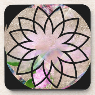 Dessous-de-verre Lotus Blossom Floral Springtime