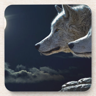 Dessous-de-verre Loup