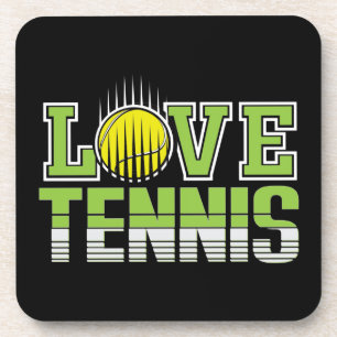 Dessous-de-verre Love Tennis