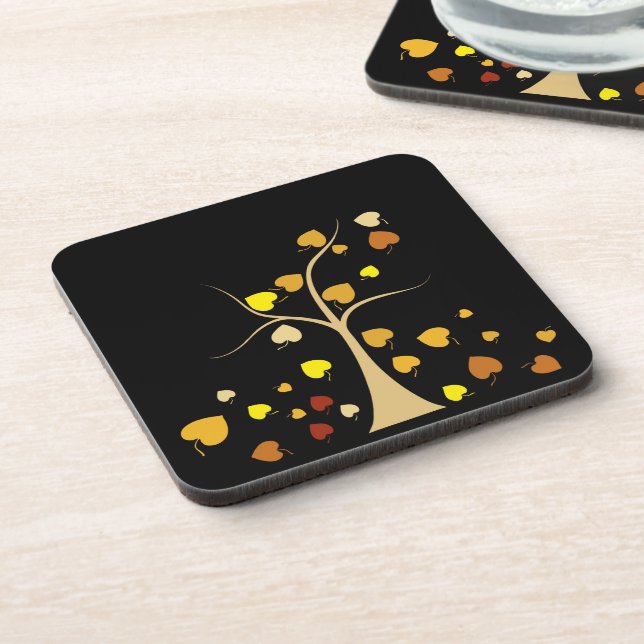 Dessous-de-verre Love Tree Beverage Coaster (Côté gauche)