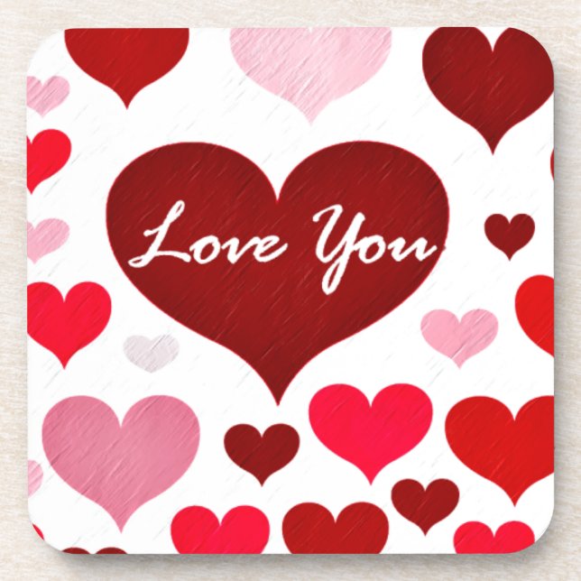 Dessous-de-verre Love You#8_ (Devant)