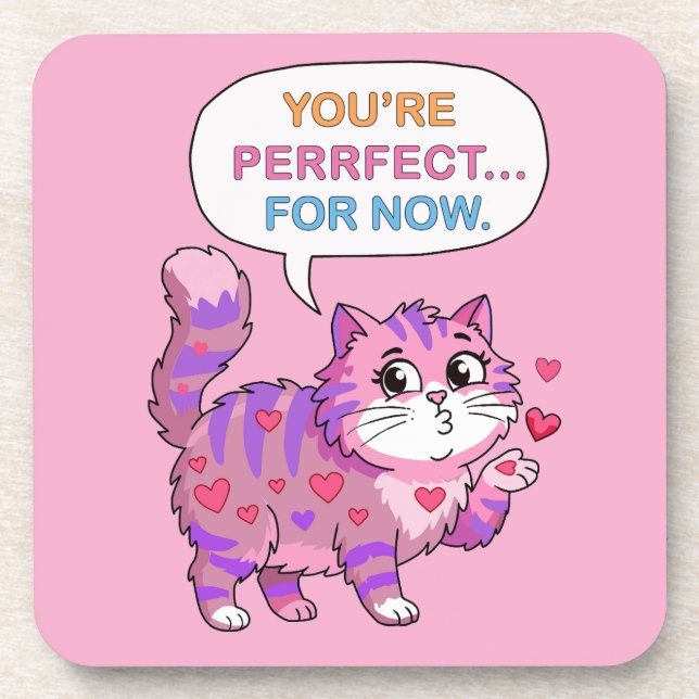 Dessous-de-verre Lovely cat (Devant)