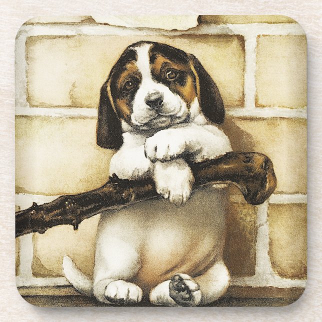 Dessous-de-verre Lovely Puppy (Devant)