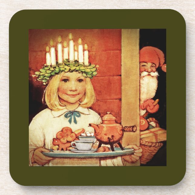 Dessous-de-verre Lucia Karin et la Nisse (Devant)