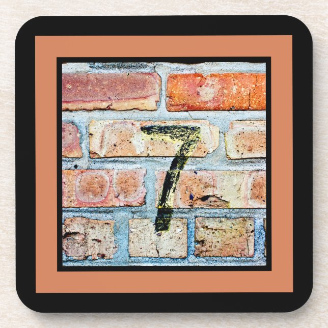 Dessous-de-verre Lucky 7 Plaid (Devant)