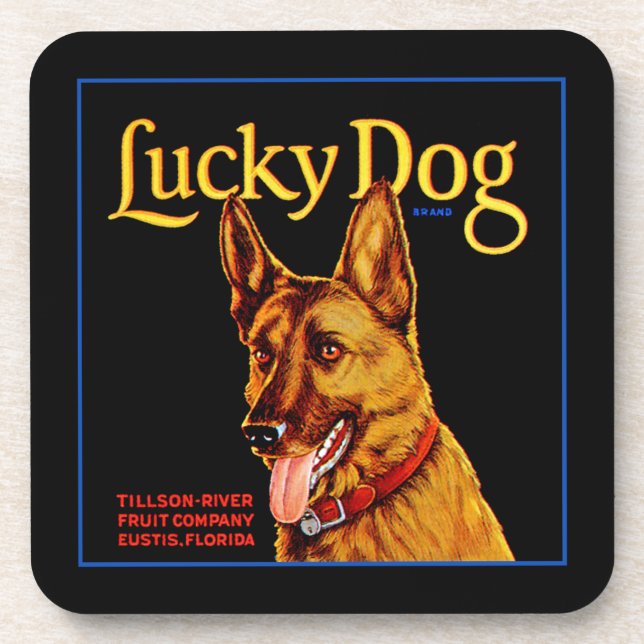 Dessous-de-verre Lucky Dog (Devant)