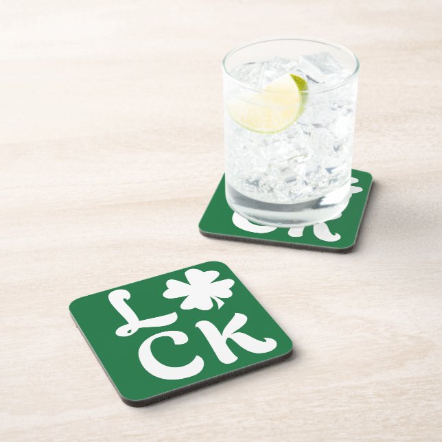 Dessous-de-verre Lucky Shamrock (Côté Droit)