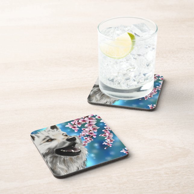 Dessous de verre - Luminosité au printemps (Côté Droit)