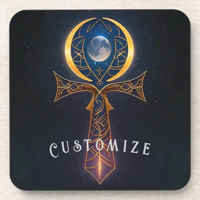 Dessous-de-verre Lunar Ankh (Devant)