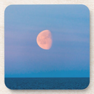 Dessous-de-verre Lune sur la mer de Béring Extrême-Orient russe