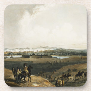 Dessous-de-verre L'union de fort sur le Missouri, plaquent 28 du