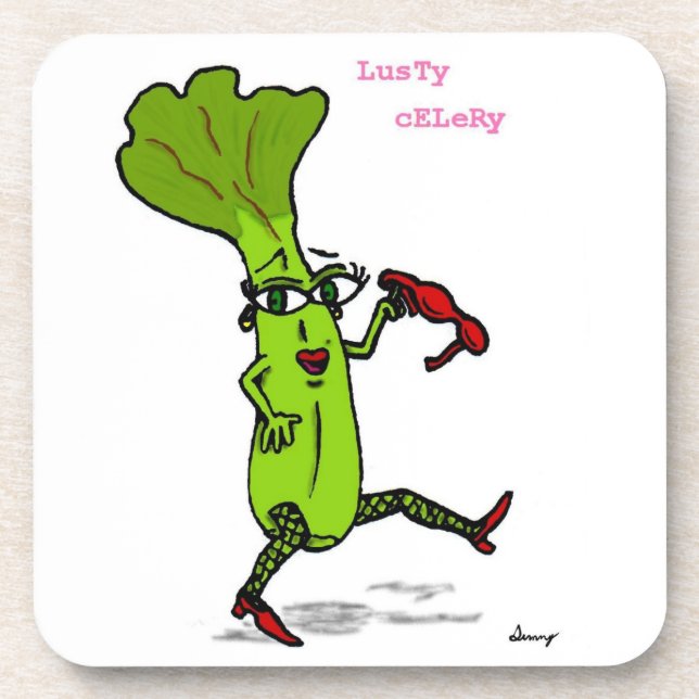 Dessous de verre Lusty Celery - Set 6 (Devant)