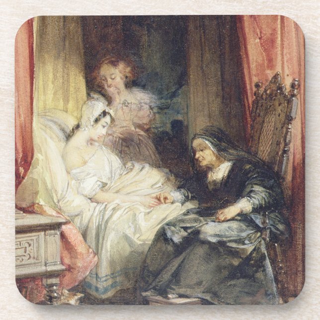 Dessous-de-verre L'utilisation des larmes, 1827 (la semaine et (Devant)