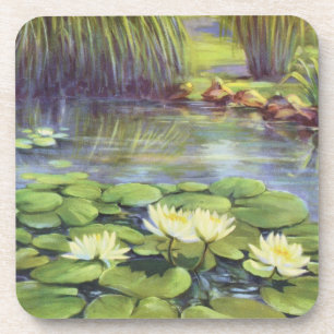 Dessous-de-verre Lys d'eau par Cargill, 1937