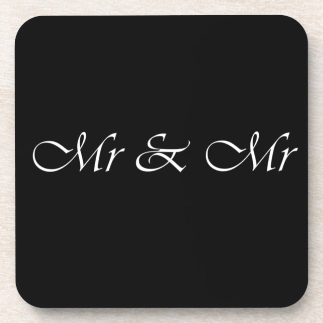 DESSOUS-DE-VERRE M. & M. (Devant)