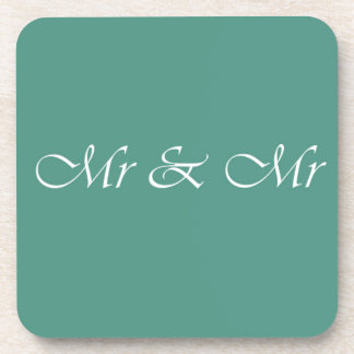 Dessous-de-verre M. & M. Typographie
