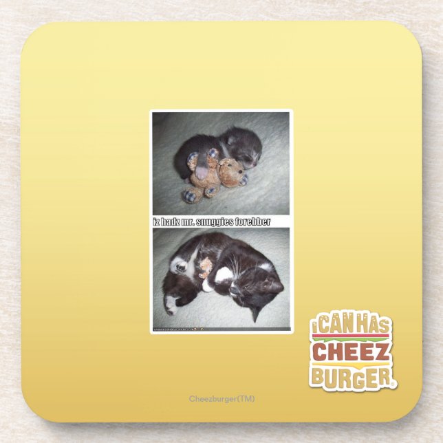 Dessous-de-verre M. snuggies forebber de hadz d'iz (Devant)