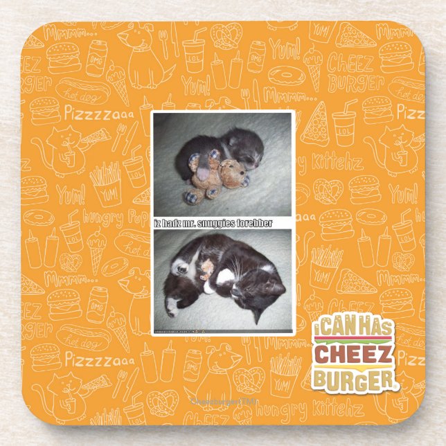 Dessous-de-verre M. snuggies forebber de hadz d'iz (Devant)