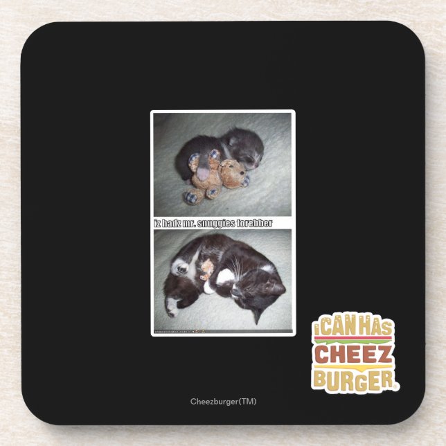 Dessous-de-verre M. snuggies forebber de hadz d'iz (Devant)