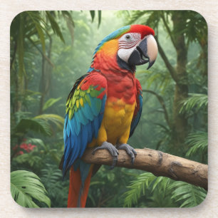 Dessous-de-verre Macaw Parrot