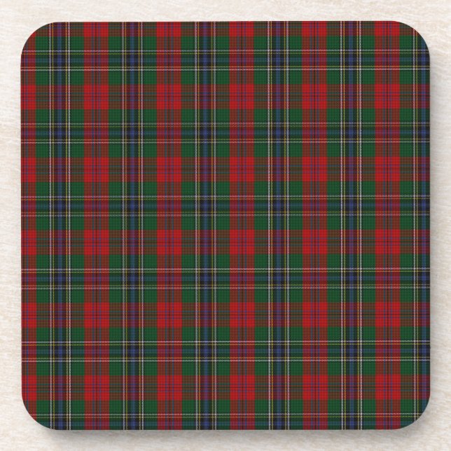 Dessous-de-verre MacLean/tartan de famille clan de McLean (Devant)
