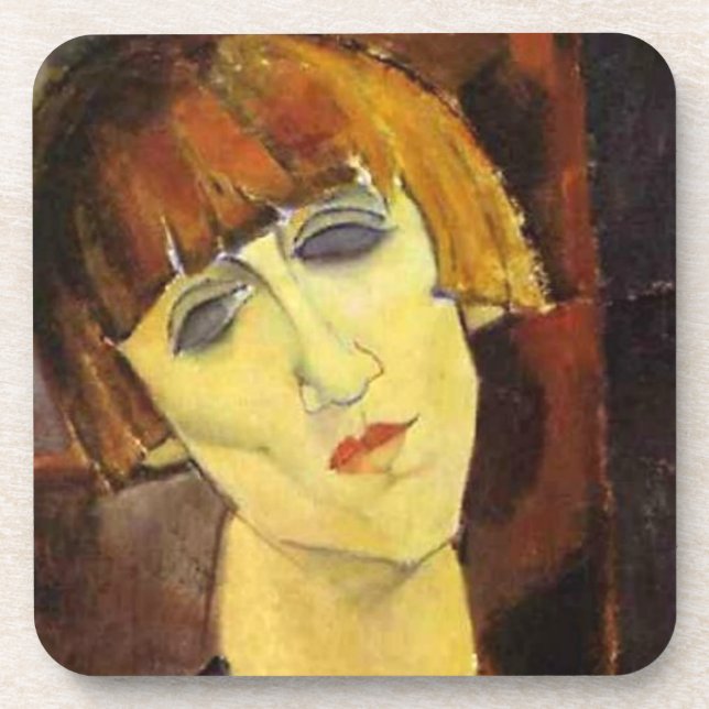Dessous-de-verre Madame Kisling Portrait d'Amedeo Modigliani (Devant)
